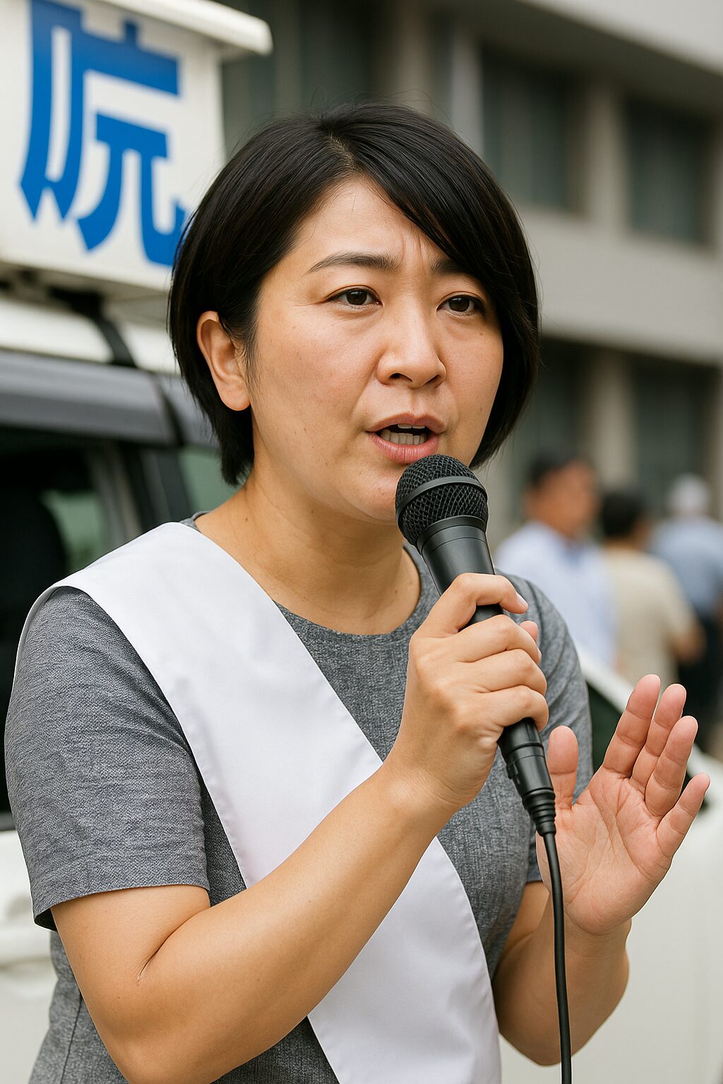 難波聖子　経歴　夫　家族